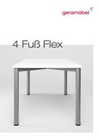 Geramöbel 4 Fuß Flex 2016 Produktlinien